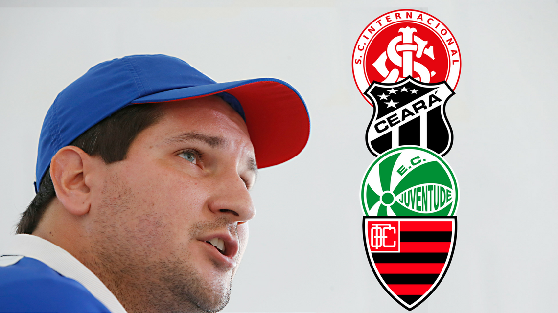 Técnico Matheus Costa e os times que ele torce contra neste fim de semana. | /