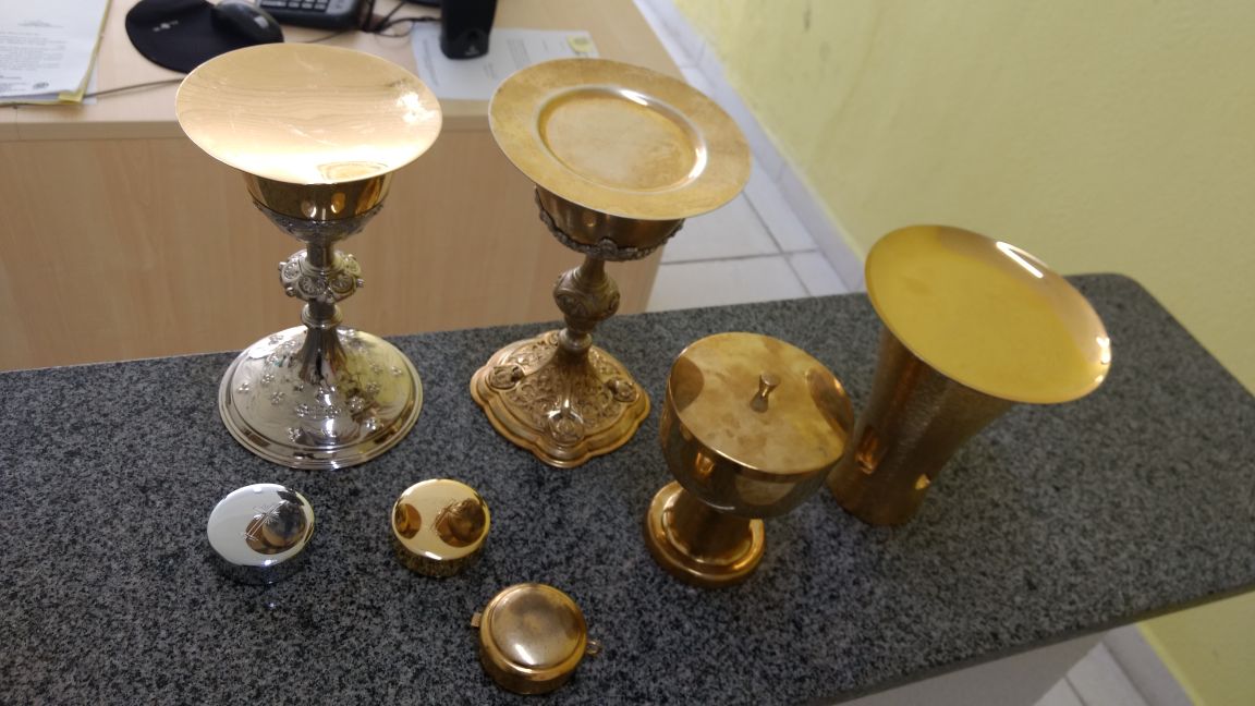 Objetos roubados foram vendidos a um ferro velho por R$ 30 | GM São José dos Pinhais/Divulgação