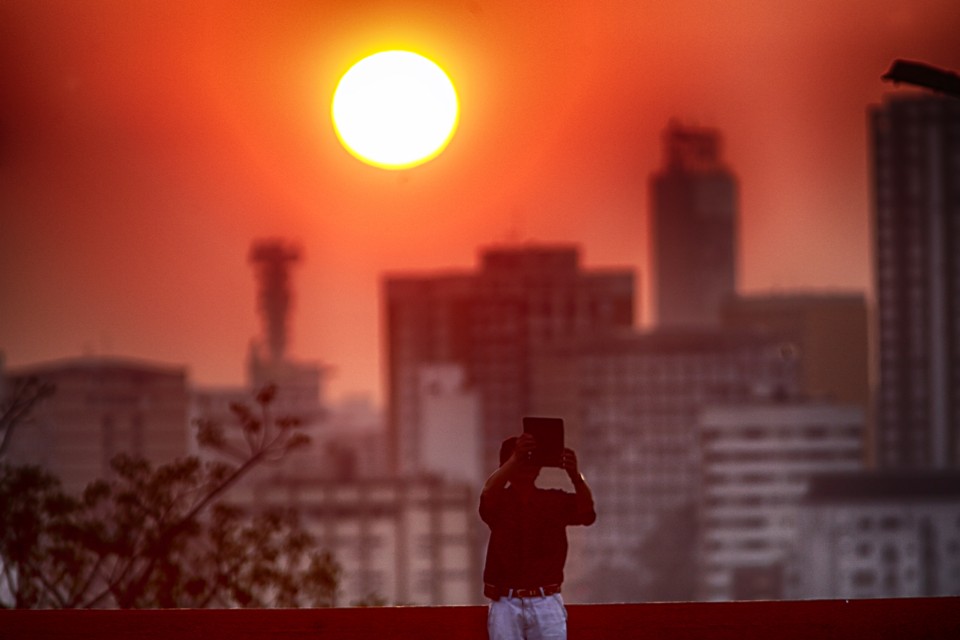 Calor foi atípico no inverno deste ano. | Lineu Filho/Lineu Filho /Tribuna do Parana