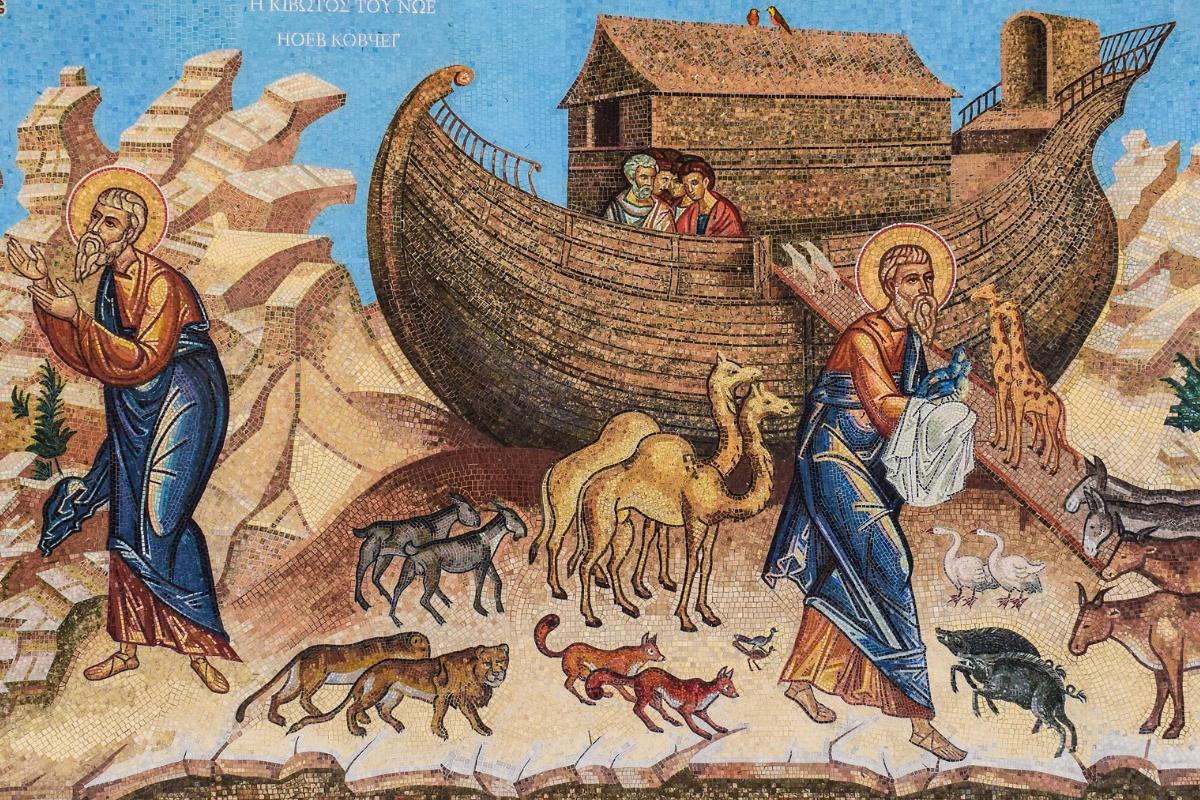 Deus pede a Noé que construa uma arca porque ele vai destruir o resto da humanidade com um grande dilúvio | Pixabay