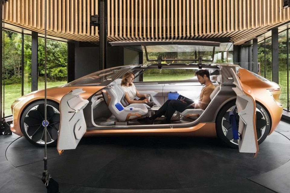 O conceito Symbioz, da Renault, foi um dos destaques do Salão de Frankfurt. | DivulgaçãoRenault