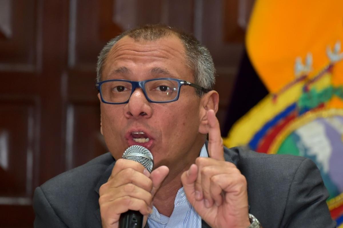 Vice-presidente do Equador, Jorge Glas, é investigado em esquema de corrupção | RODRIGO BUENDIA/AFP