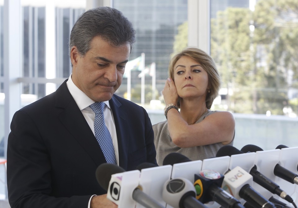 Ministro homologa delação que vincula Richa a desvios em obras de escolas Em coletiva na semana passada, Richa se defendeu de acusações do dono da Valor. | Alexandre Mazzo/Gazeta do Povo