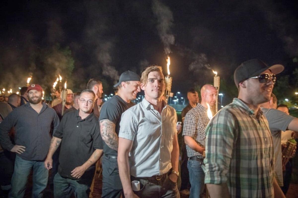 Em agosto deste ano, três pessoas morreram em Charlottesville durante embate entre supremacistas brancos e manifestantes antirracismo. | Evelyn HocksteinFor The Washington Post