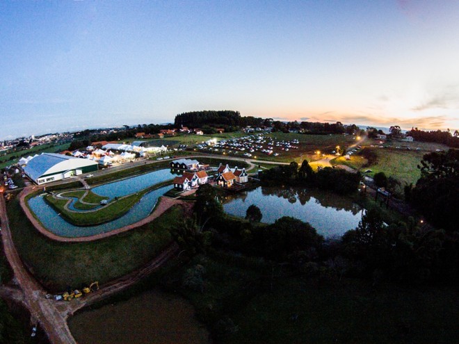 Vista aérea de Carambeí (PR). Cidade recebe feira inédita voltada ao desenvolvimento tecnológico no campo. | Divulgação/
