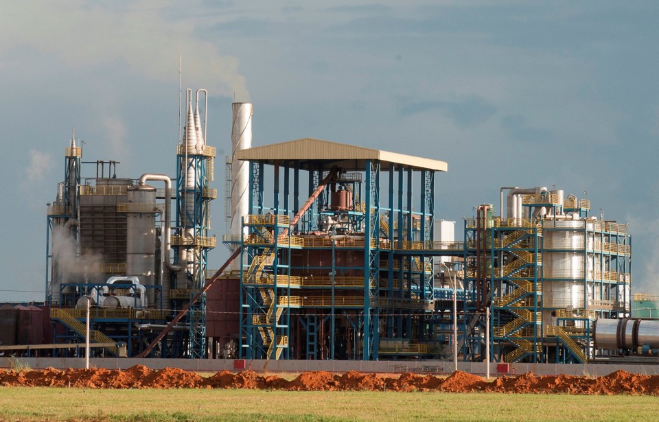 A unidade terá capacidade anual de 6,8 milhões de litros de etanol hidratado e 3.000 toneladas de lecitina. | Divulgação Caramuru