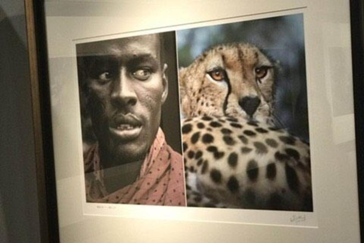 Imagem da exposição "Essa é a África", do fotógrafo Yu Huiping |