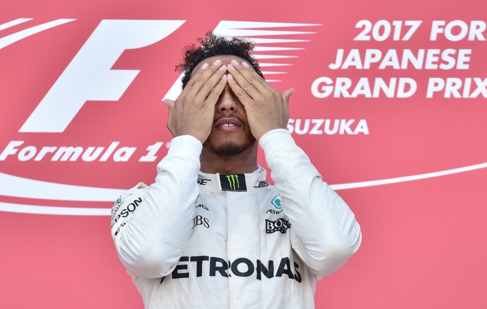 Lewis Hamilton vence GP do Japão e amplia liderança | KAZUHIRO NOGI/AFP