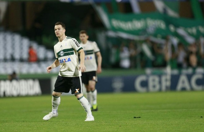 Baumjohann ganhou a primeira chance com a camisa do Coritiba. | Marcelo Andrade/Gazeta do Povo