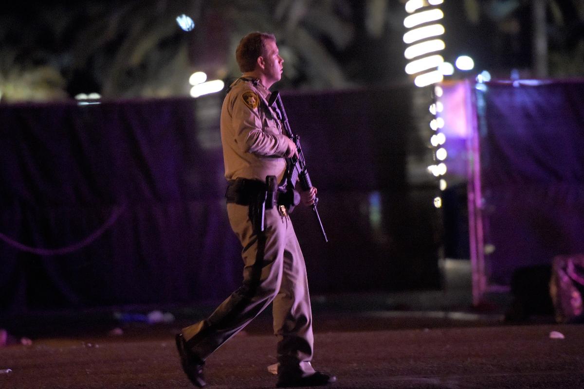 O Congresso começou a regular armasautomáticas depois de episódios em que criminosos apresentaram mais poder de fogo do que a polícia | David Becker/AFP