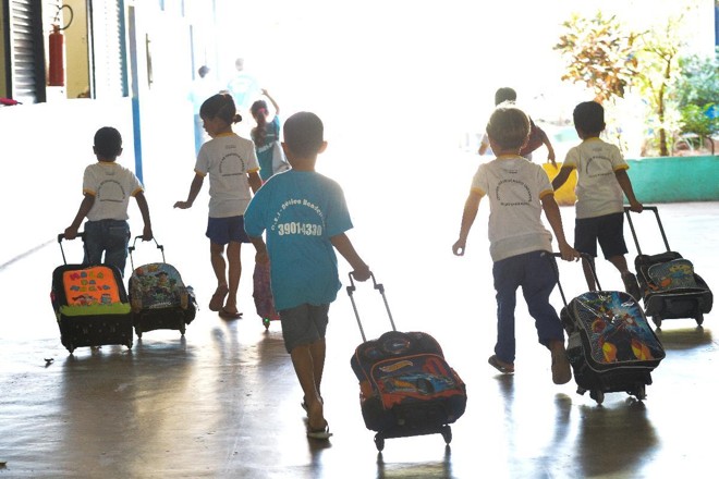 Brasil: número de crianças frequentando a educação infantil está abaixo da média. | Elza Fiúza/Agência Brasil