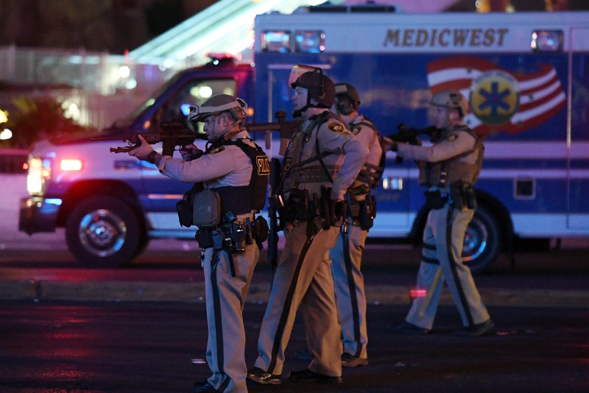 Massacre no festival de música country, em Las Vegas, deixou ao menos 58 mortos e mais de 500 feridos | Ethan Miller/AFP