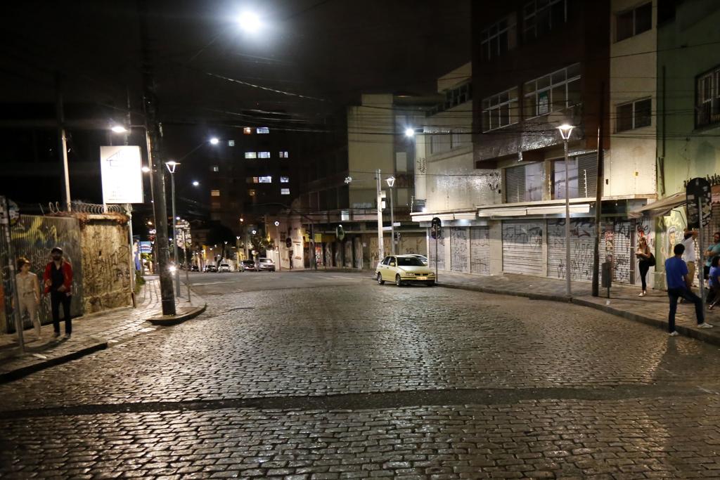 Trecho da Rua Trajano Reis, em Curitiba | Pedro Serapio/Gazeta do Povo