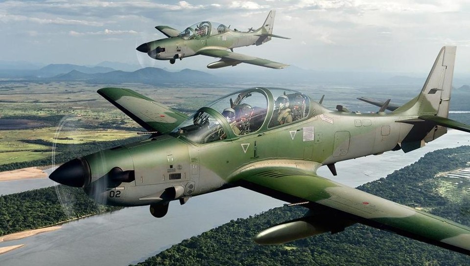 Modelo A-29 Super Tucano | Divulgação/Embraer