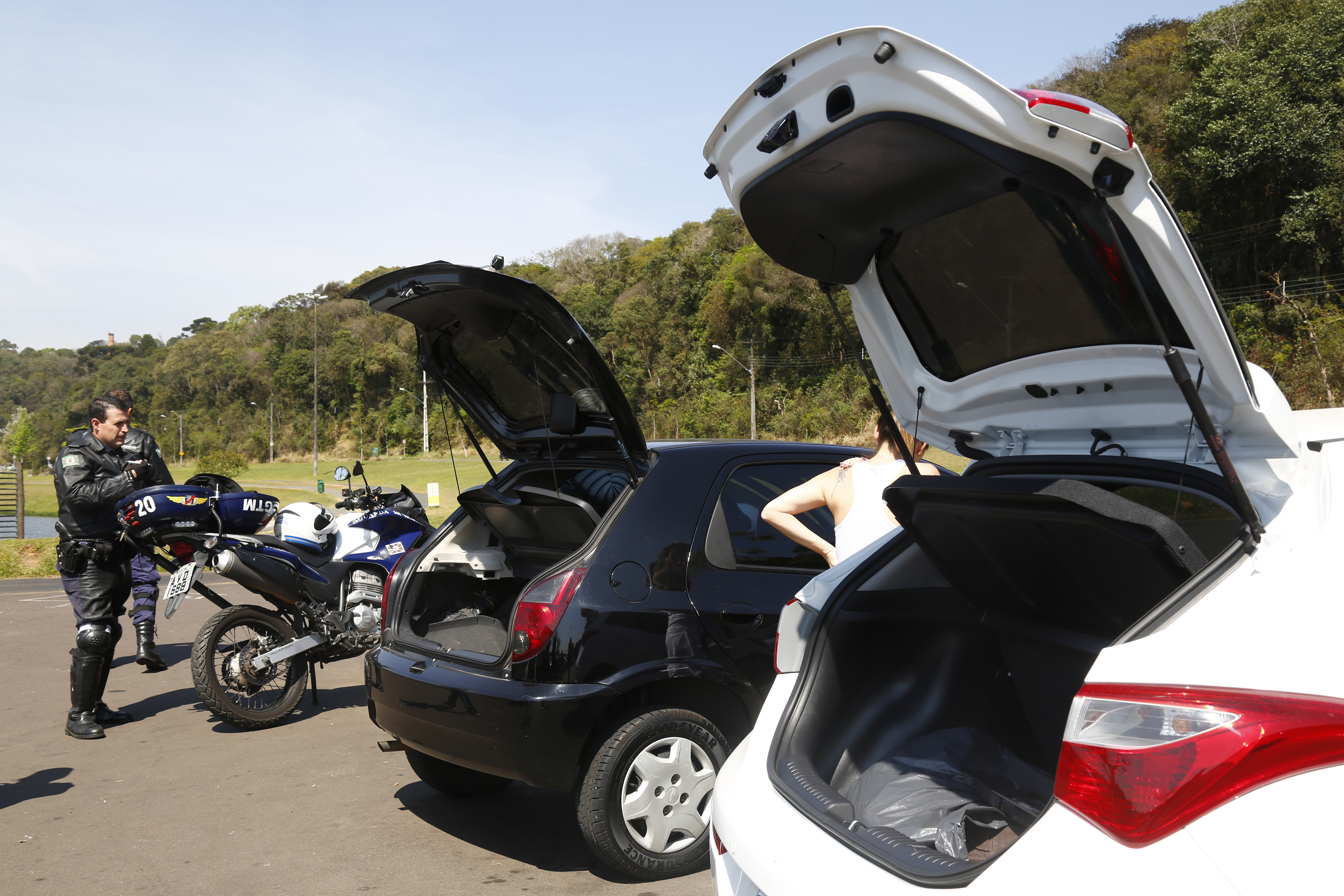 Insegurança no parque: arrombamentos são frequentes no Tingui | Aniele Nascimento/Gazeta do Povo