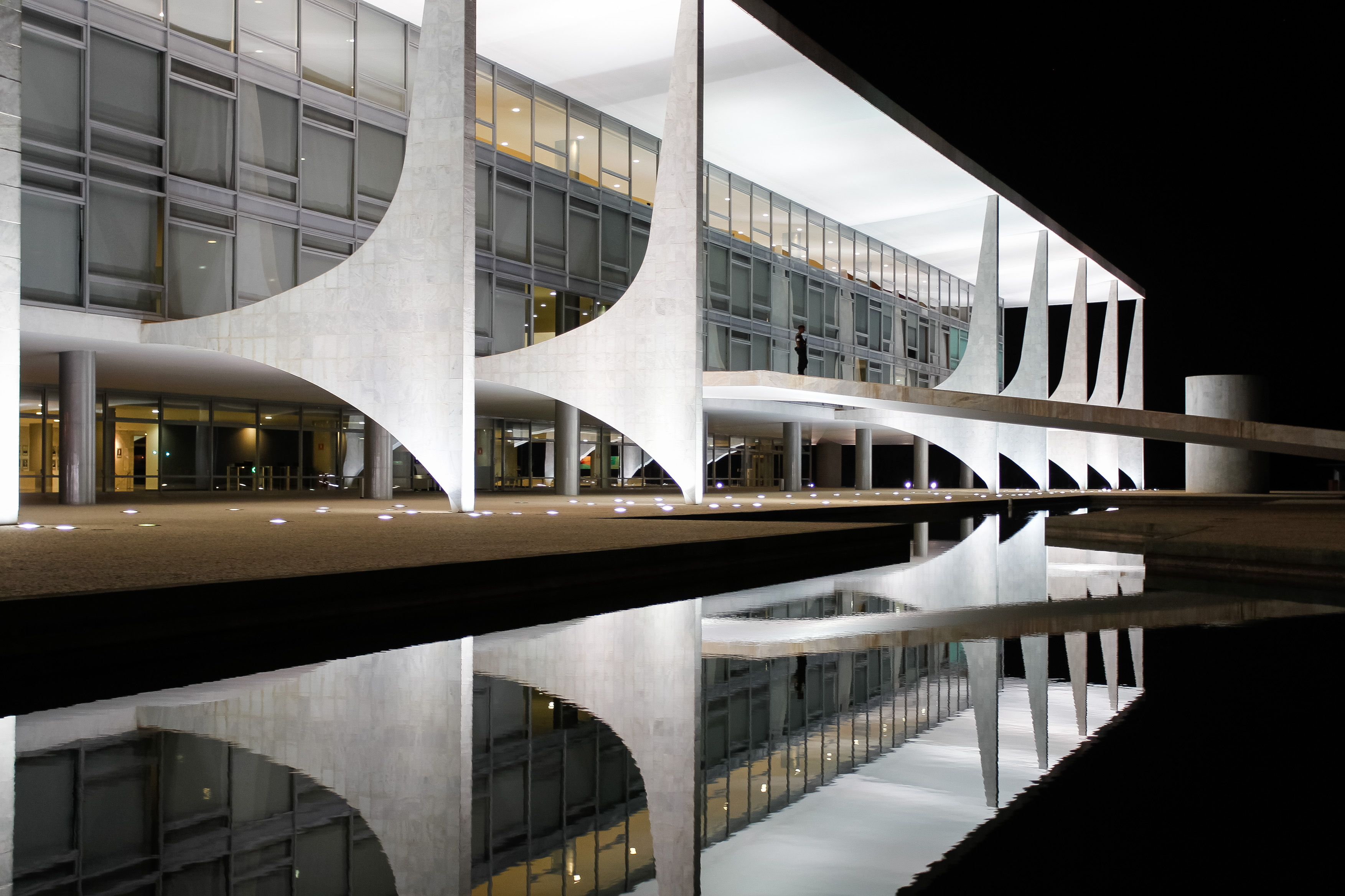 O Palácio do Planalto, onde fica o presidente da República. | Beto Barata/PR