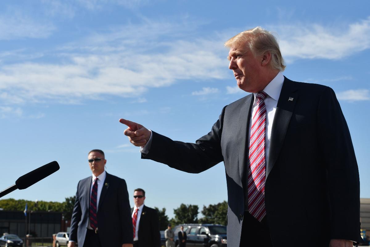 Presidente Donald Trump não acredita que este seja um bom momento para negociar com a Coreia do Norte | NICHOLAS KAMM/AFP