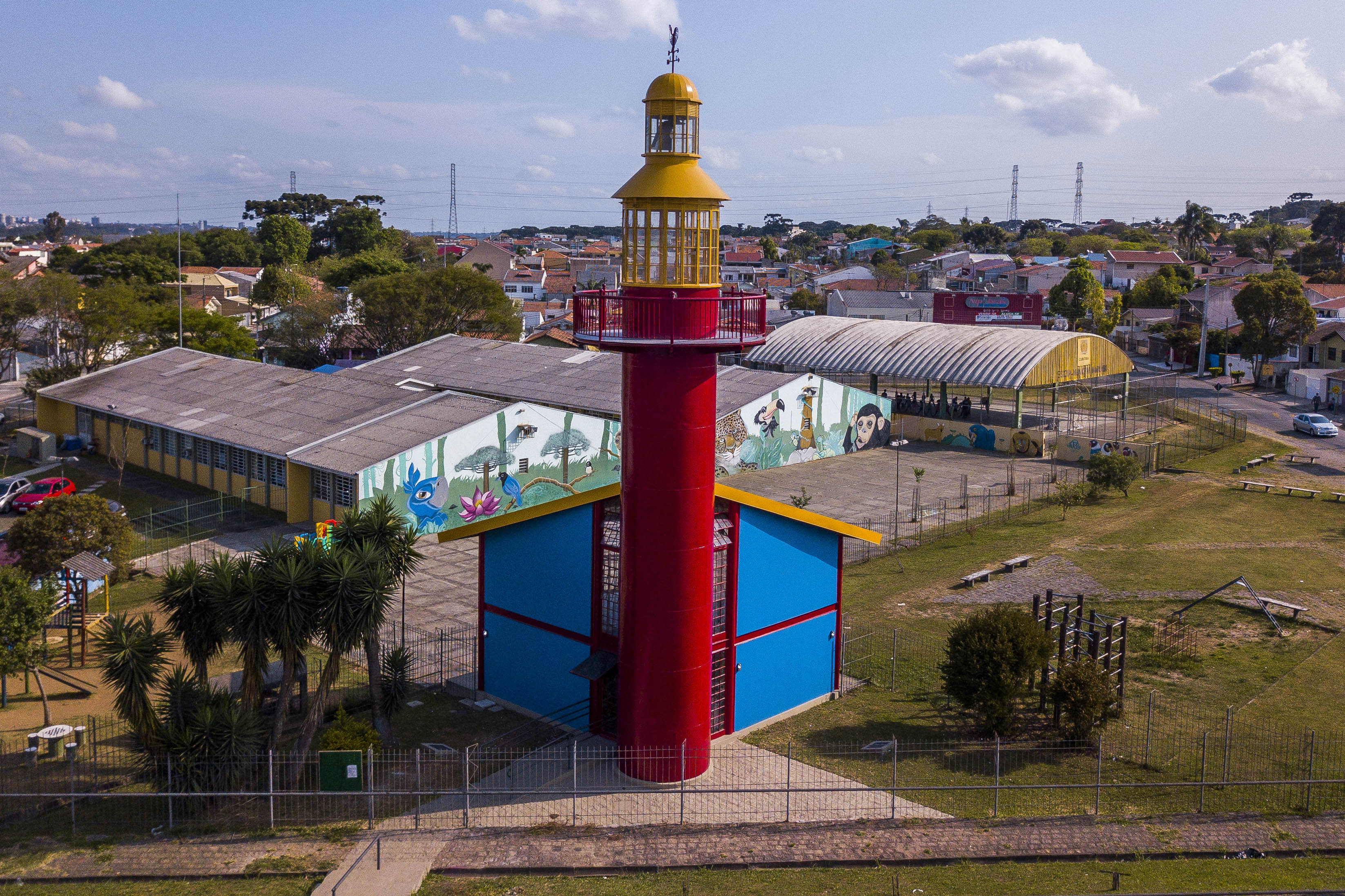 Farol do Saber Hebert de Souza, no Uberaba, foi o primeiro reaberto após reforma. | Daniel Castellano/SMCS