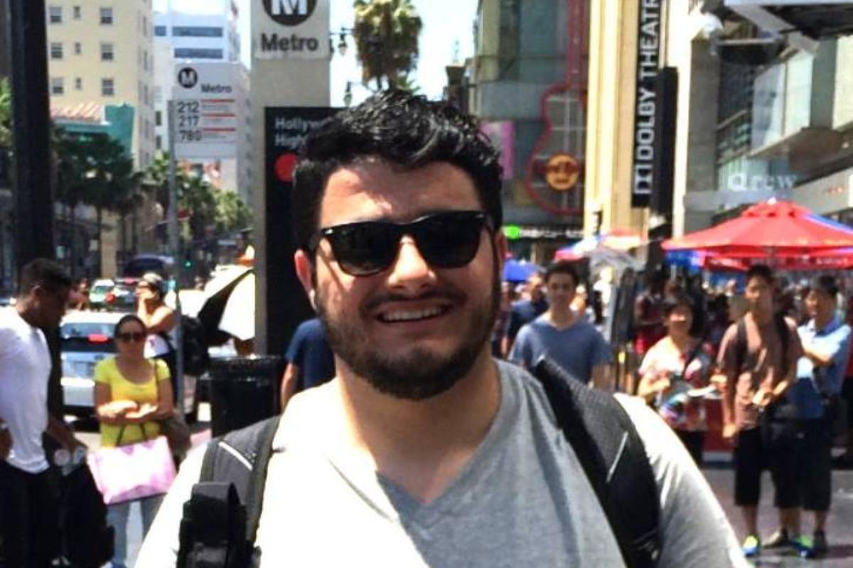 Curitibano Nicholas Marshall Micaloski, de 24 anos, presenciou pânico em Las Vegas durante ataque terrorista | Arquivo Pessoal