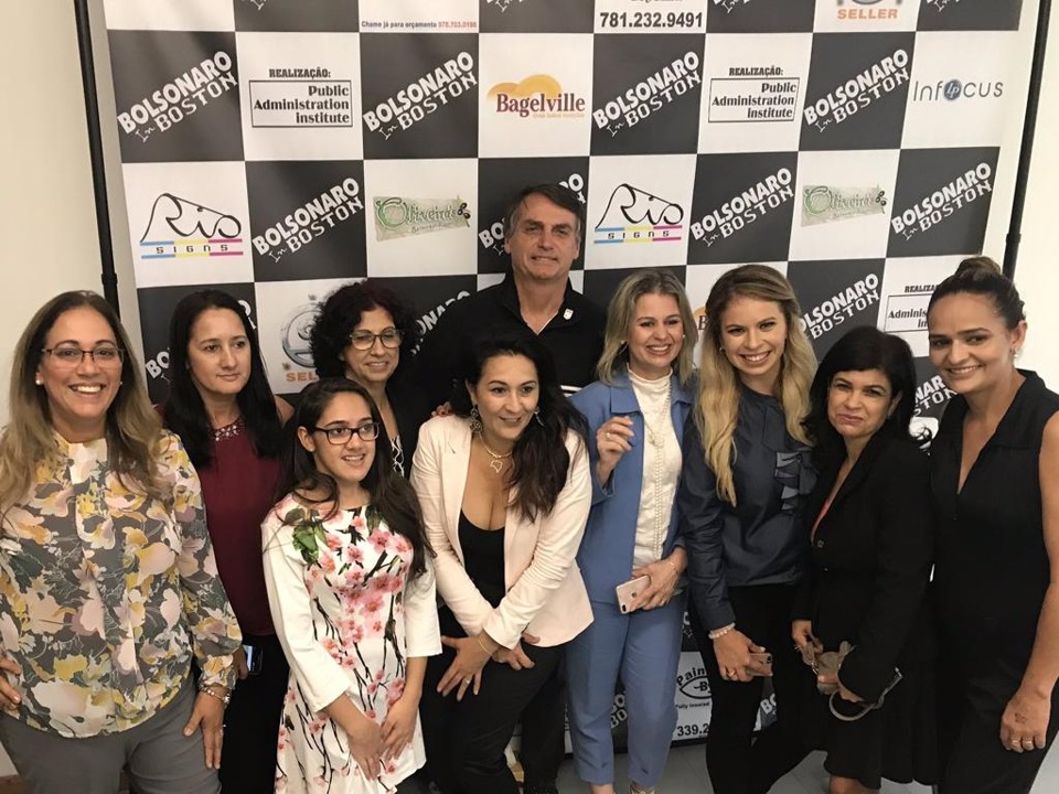 Nos EUA, Bolsonaro afirma se espelhar em Trump. “É um exemplo pra mim” | Reprodução/Twitter