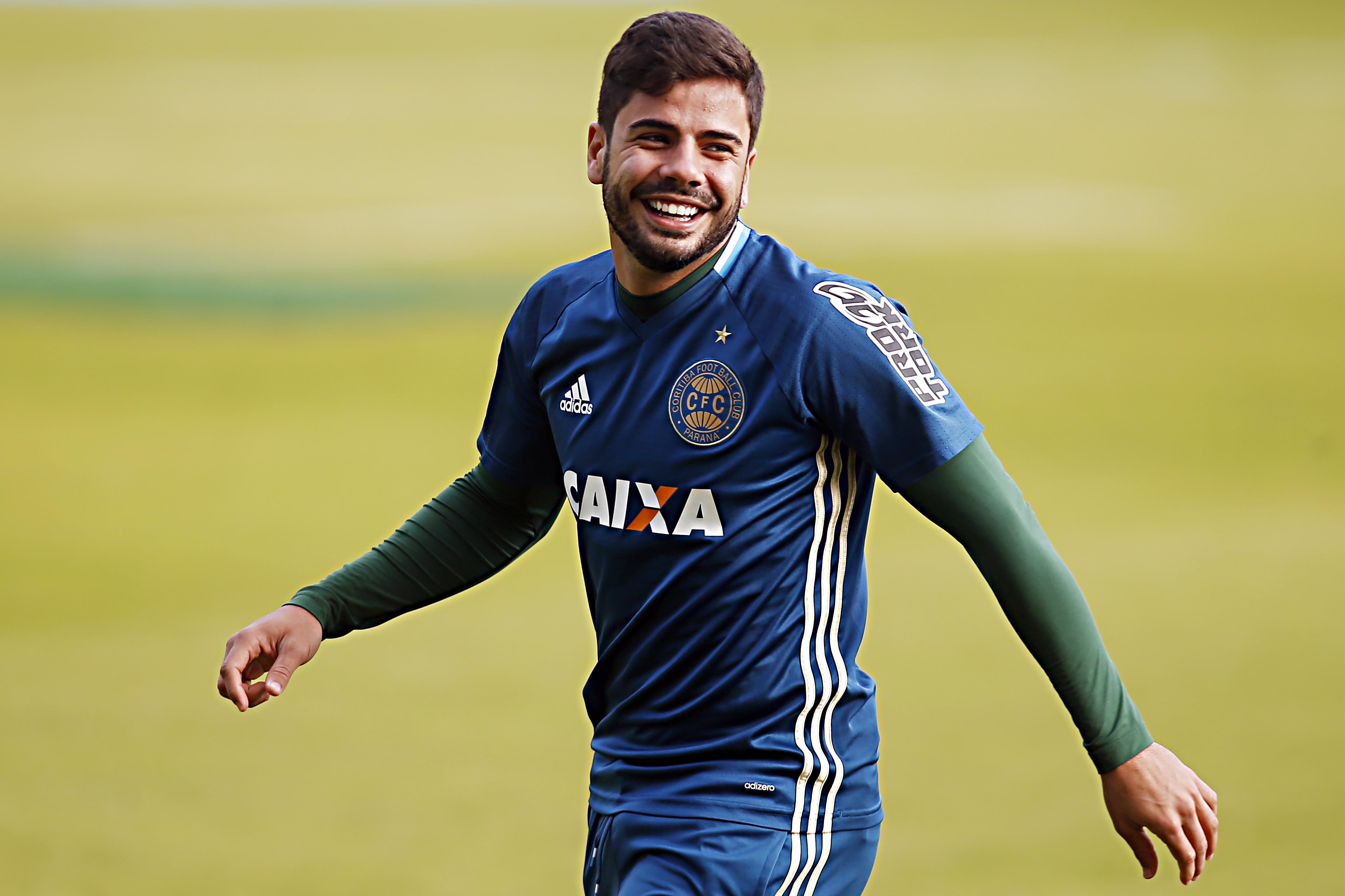 Segundo o jogador, equipe tem condições de brigar por “algo grande” na disputa. | Albari Rosa/Gazeta do Povo