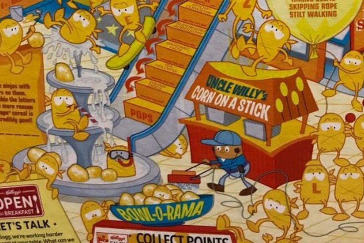 Ilustração de embalagem que gerou polêmica traz personagens em formato de milho e apenas um deles em cor escura | Reprodução