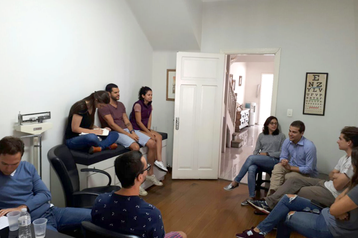 Grupo de mentores do Projeto Gauss | Reprodução / Facebook