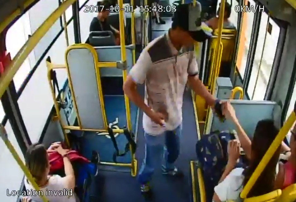 Assalto aconteceu na linha Curitiba/Tamandaré/Minérios. | Reprodução/Viação Sul
