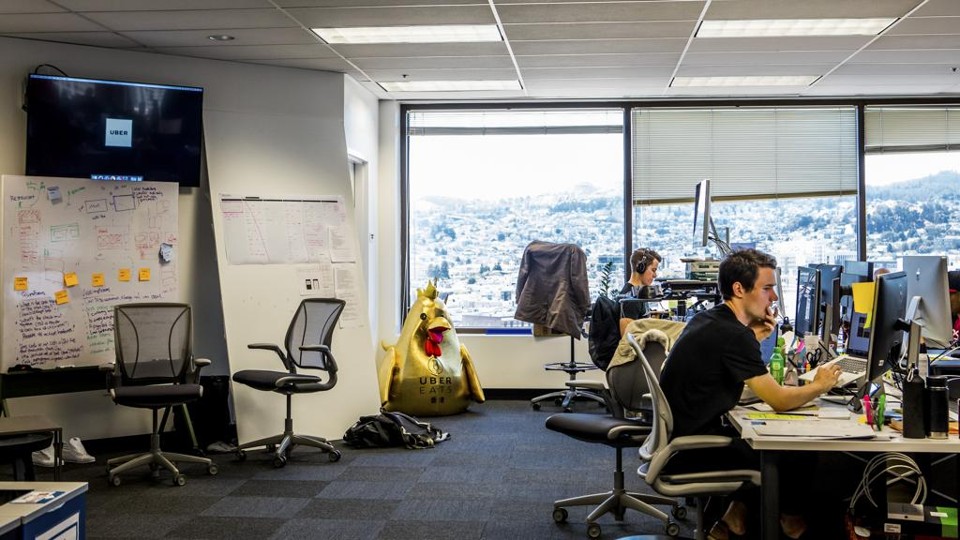Escritório da UberEATS, em San Francisco, nos Estados Unidos | Chridtie Hemm Klok/NYT