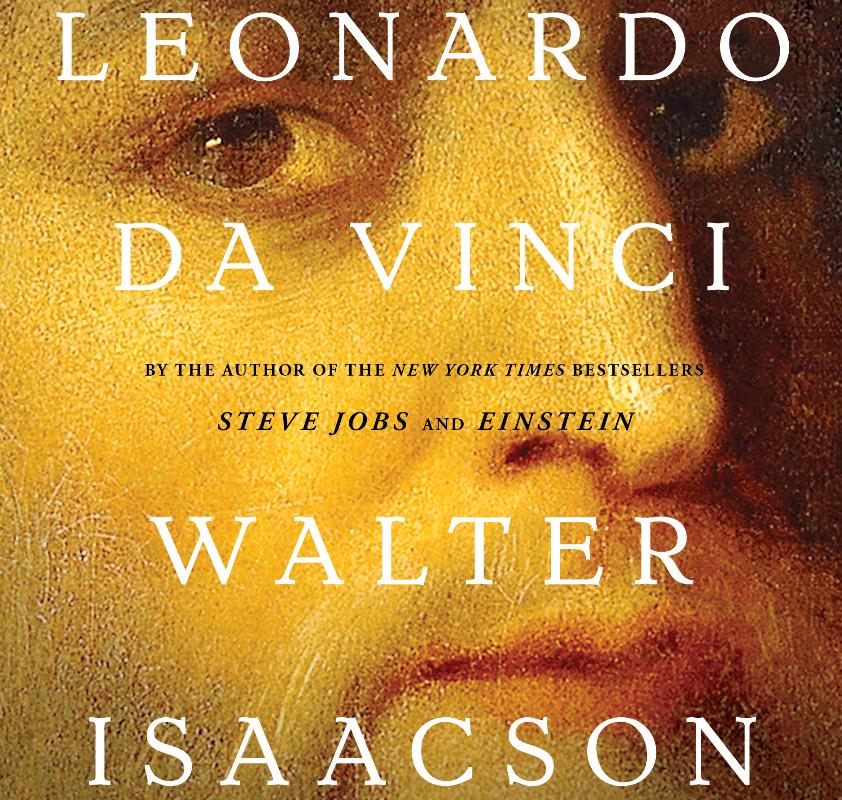 Capa da biografia sobre Leonardo da Vinci | Simon & Schuster/Divulgação