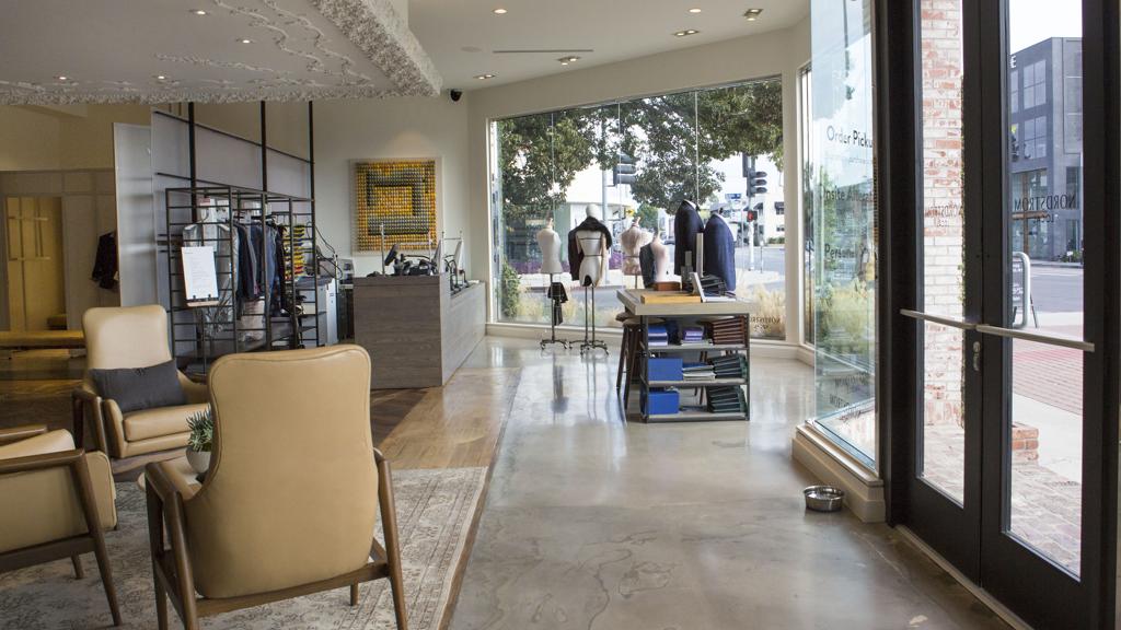 Primeira loja em estilo showroom da Nordstrom, em Los Angeles, nos Estados Unidos | Elizabeth Lippman/NYT
