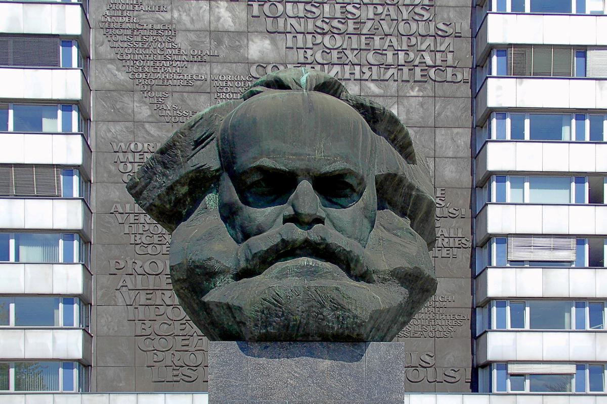Monumento a Karl Marx em Chemnitz, na Alemanha. Durante o período comunista, a cidade de chamou Karl-Marx-Stadt | Pixabay