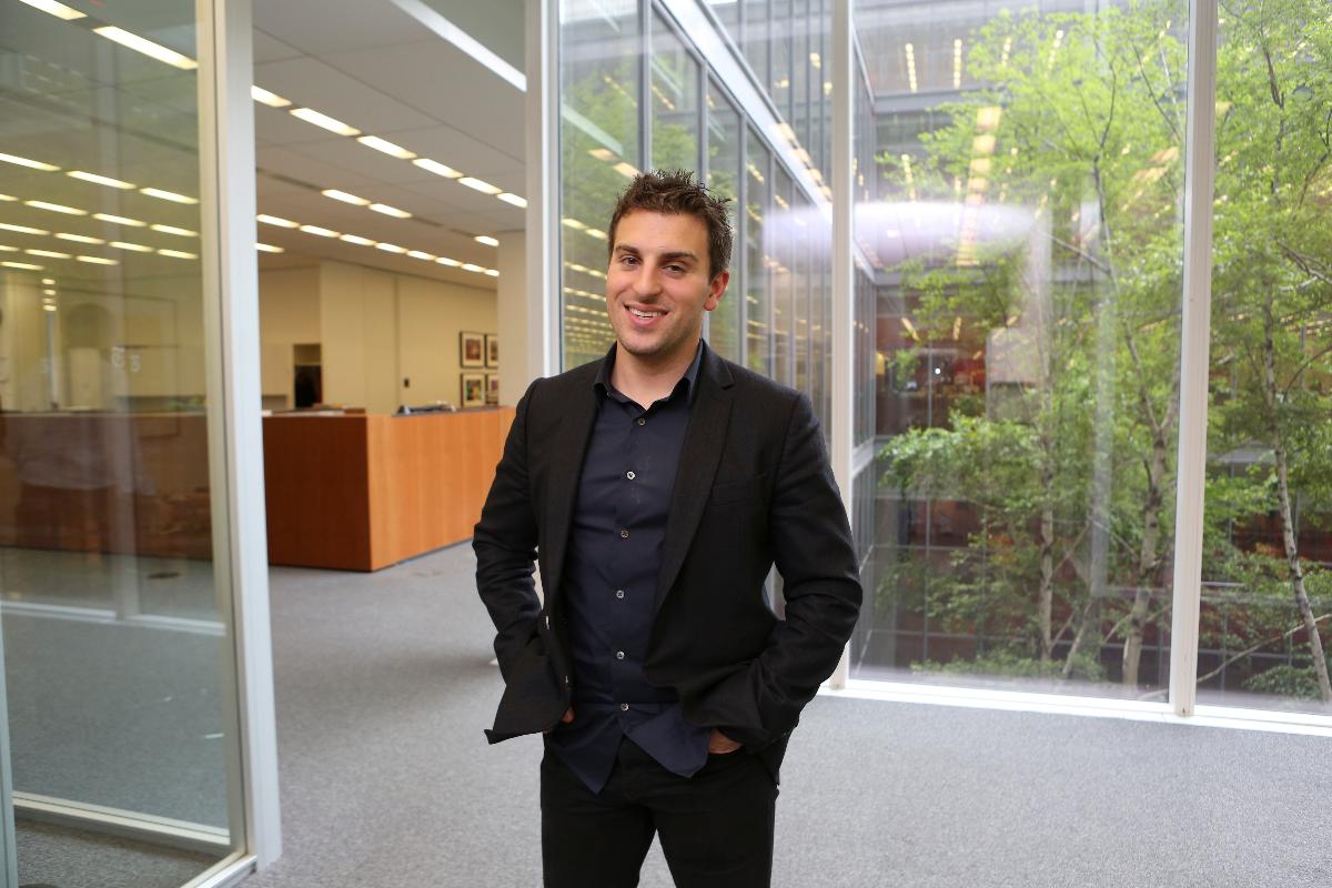 Brian Chesky, cofundador e CEO do Airbnb. | Chester Higgins Jr./NYT