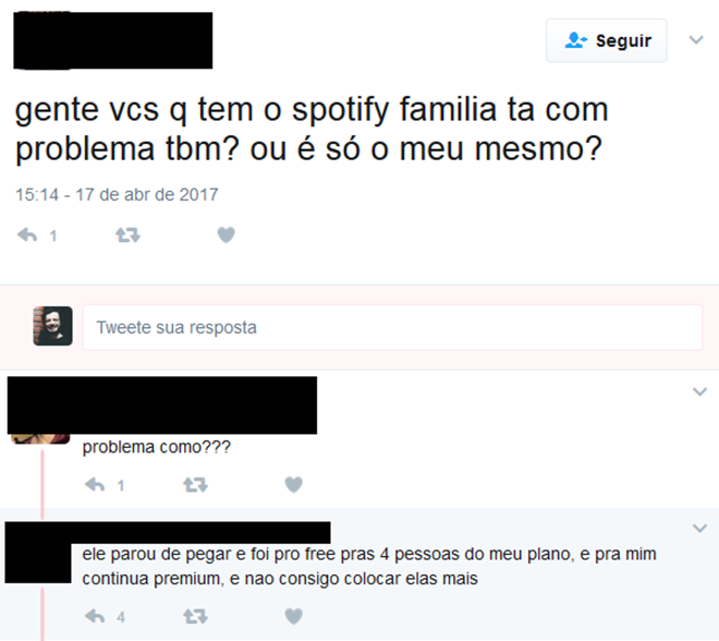 Plano familiar do Spotify exige mesmo endereço