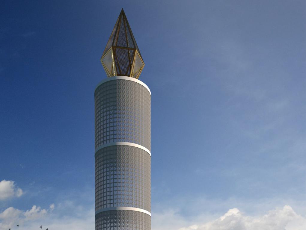 Topo do monumento | Divulgação/