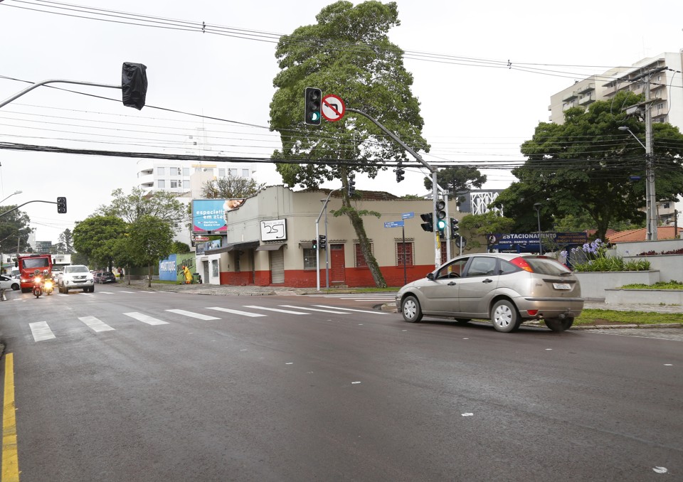 10 mudanças causadas pelo novo binário das ruas Mateus Leme e Nilo Peçanha | Aniele Nascimento/Gazeta do Povo