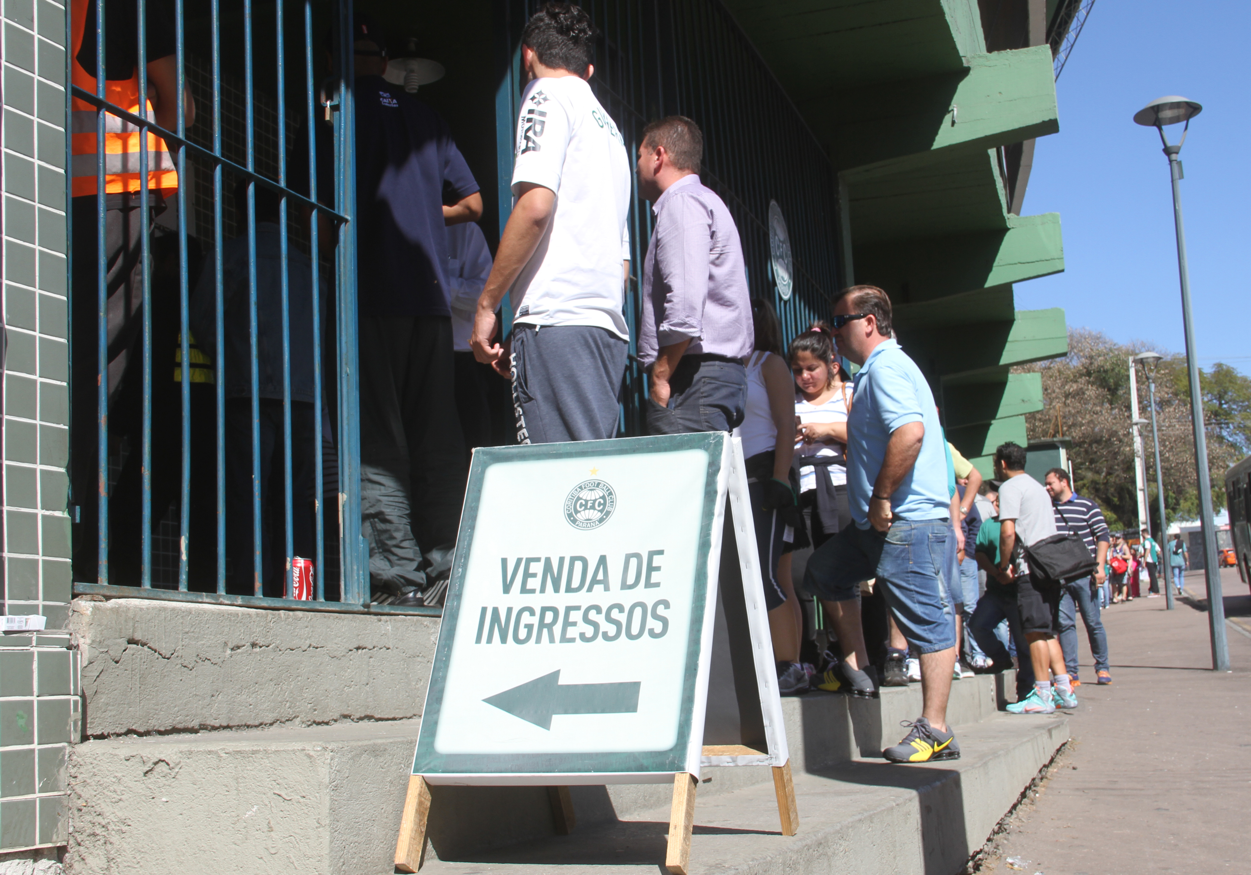 Coritiba espera mobilização de torcedores para comprar ingressos. | Gerson Klaina
