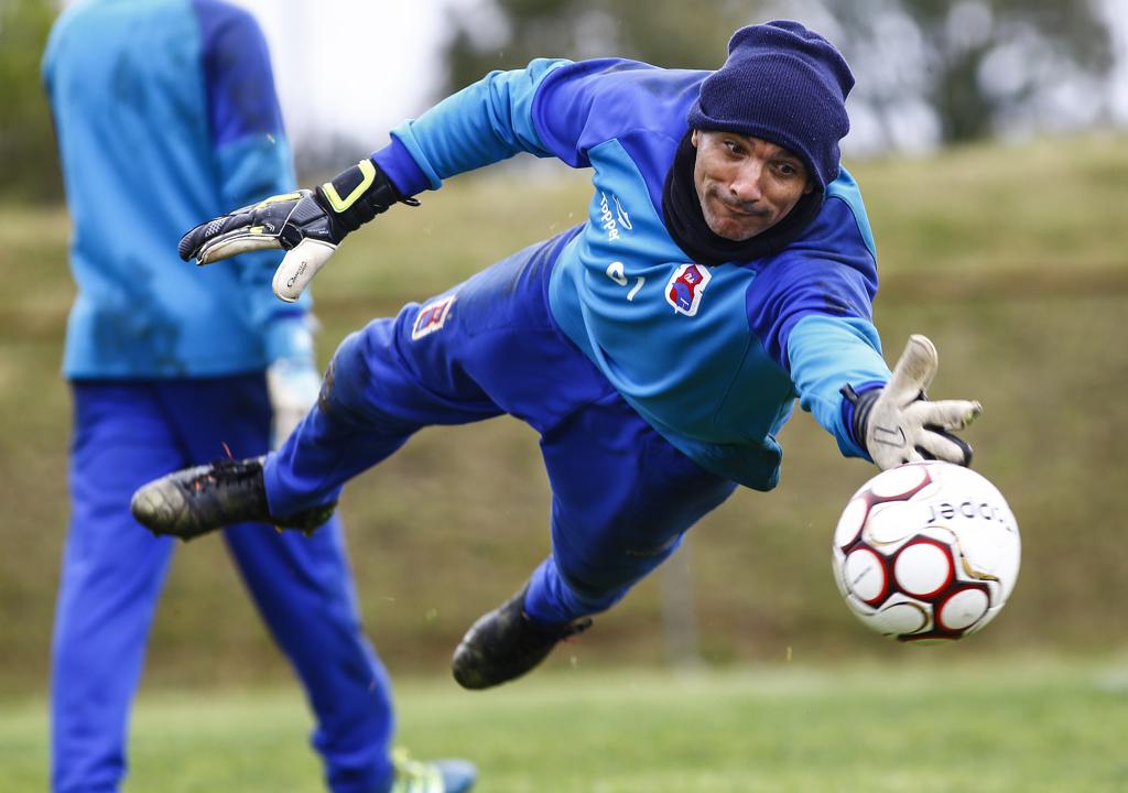 Goleiro Marcos fez história no Paraná Clube. | Jonathan Campos/Gazeta do Povo