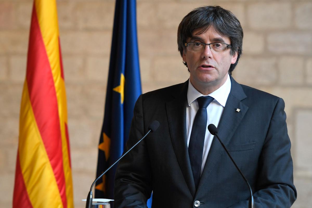 O ex-presidente da Catalunha, Carles Puigdemont | LLUIS GENE/AFP