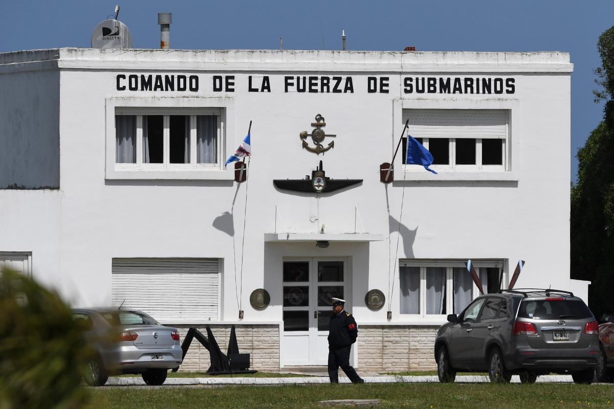 Base naval da Marinha Argentina em Mal del Plata | EITAN ABRAMOVICH/AFP