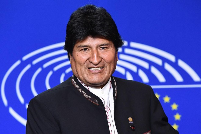 Presidente Evo Morales poderá concorrer a seu quarto mandato | EMMANUEL DUNAND/AFP