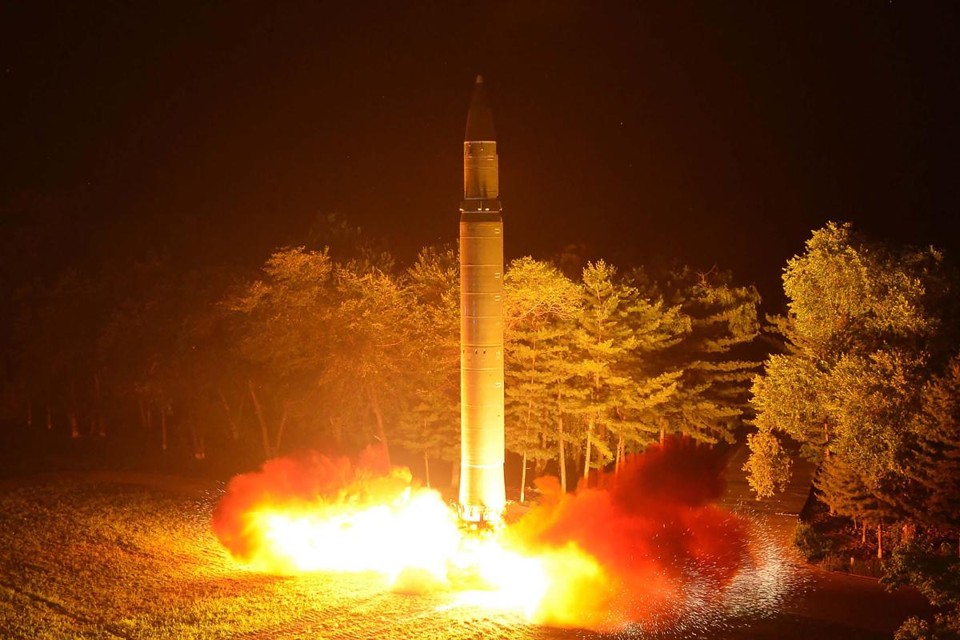 Novo míssil norte-coreano poderia supostamente chegar a qualquer ponto dos Estados Unidos | -AFP