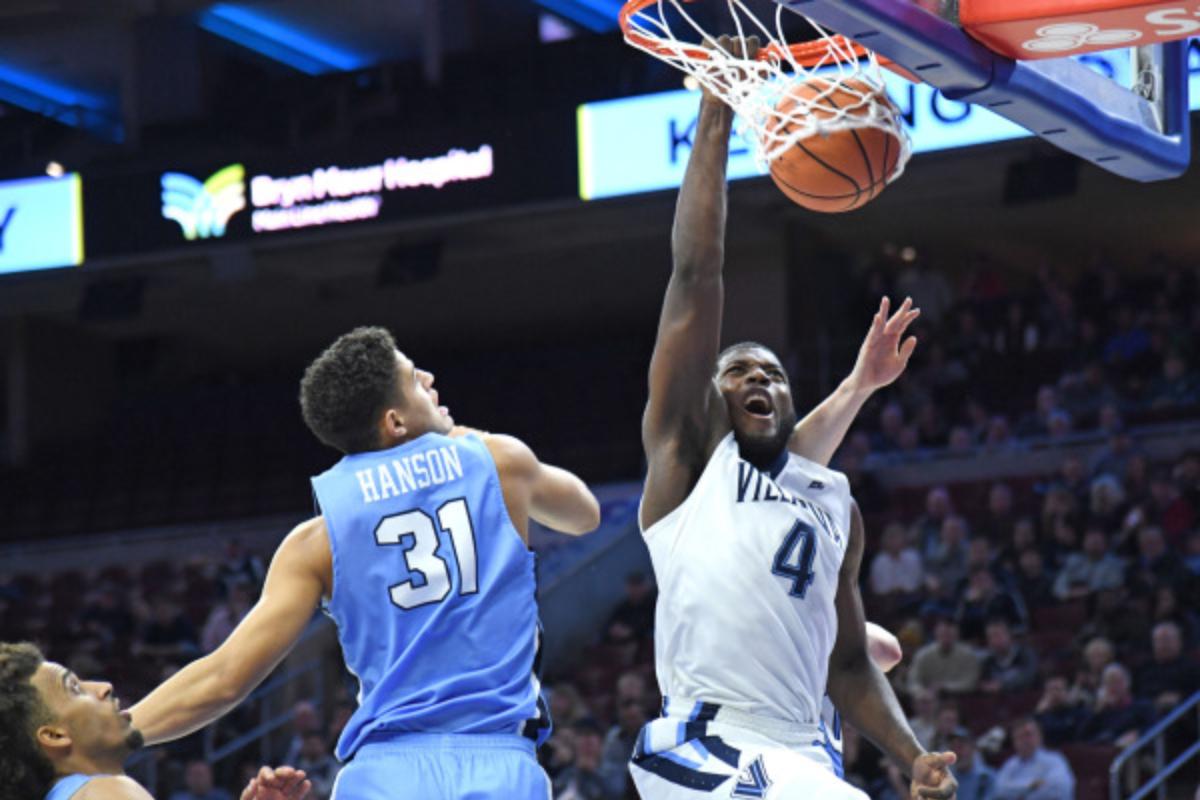 Partida entre Villanova e Columbia pela temporada 2017/2018 do basquete universitário americano | Eric Hartline-USA TODAY Sports