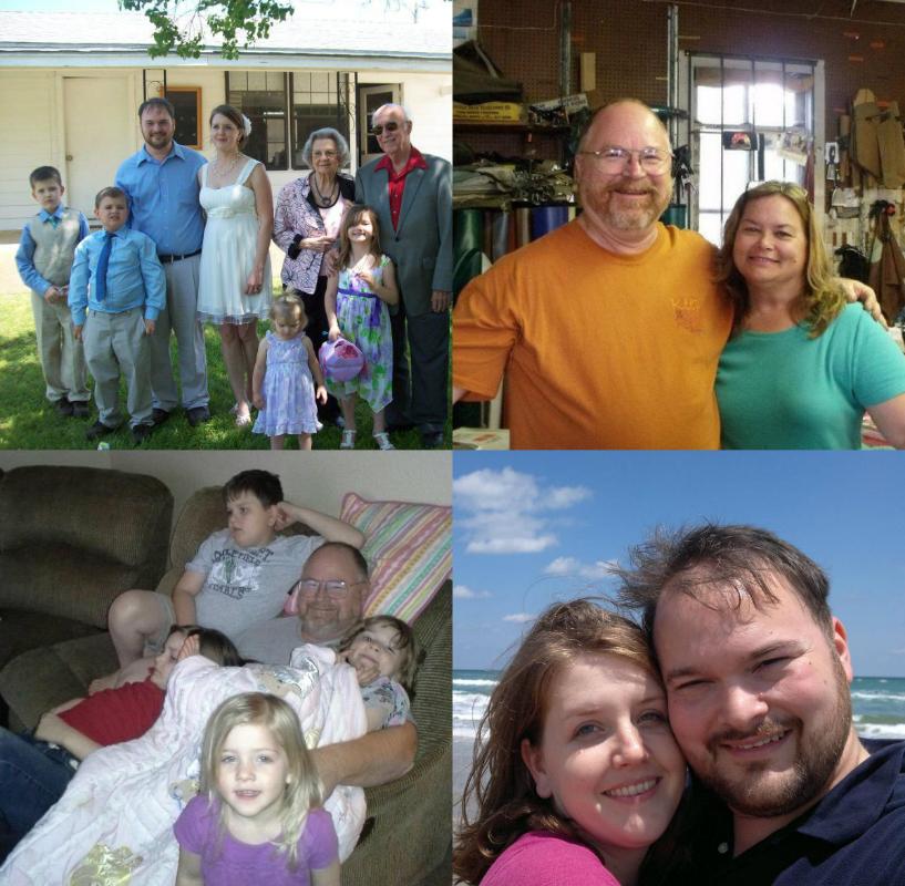 Quase todos os membros da família Holcombe frequentavam a Igreja juntos | Reprodução