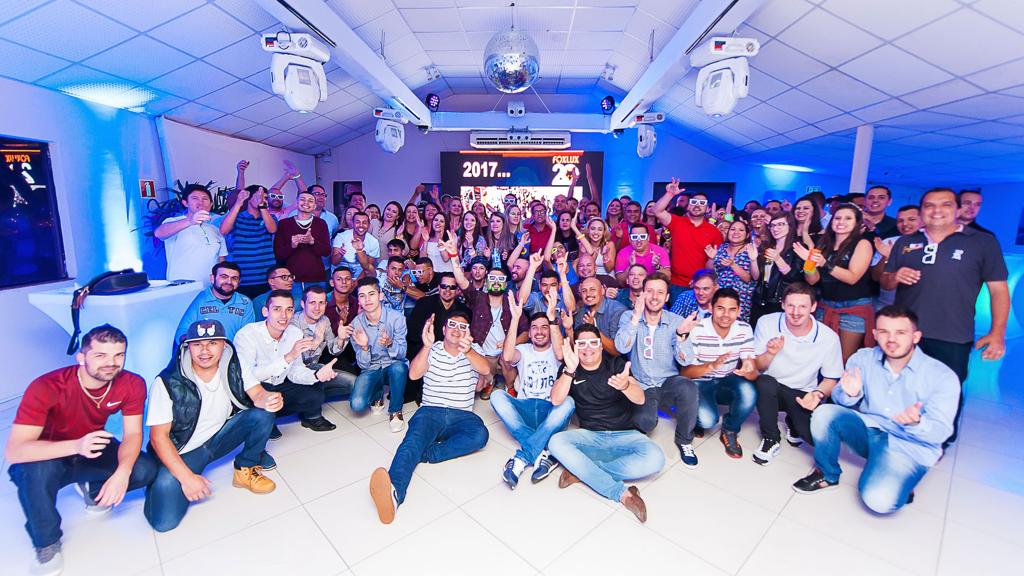 Em um ano, Foxlux saltou da 5.ª posição entre as empresas de pequeno porte para a 19.ª posição entre as médias no ranking das Melhores Empresas para Trabalhar no Paraná . | Lening Abdala/Foxlux