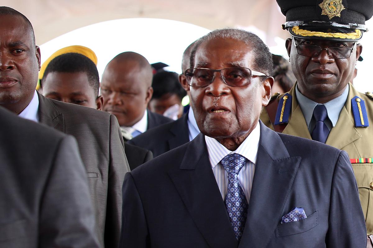Robert Mugabe está no poder há mais de 37 anos | Godfrey Marawanyika/Bloomberg