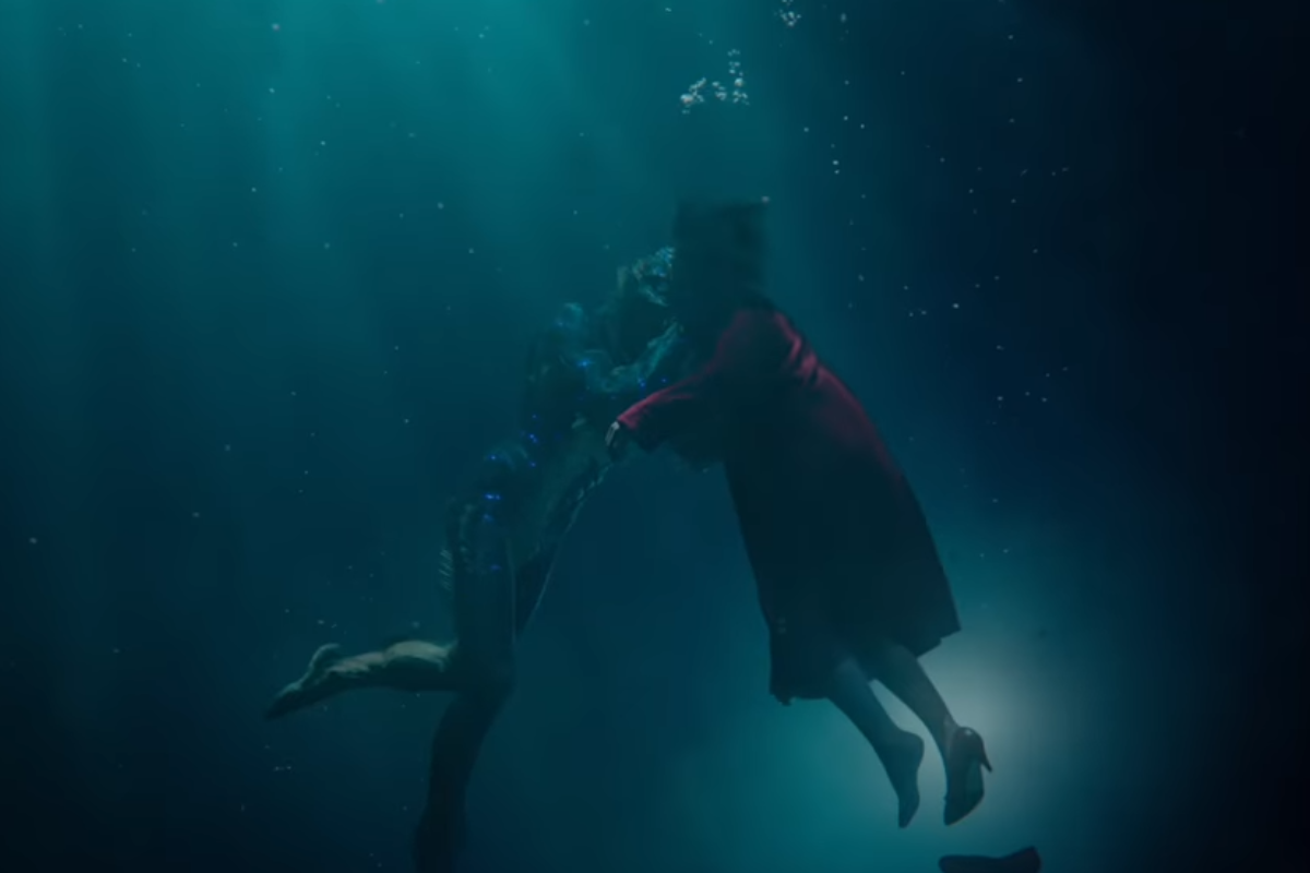 O longa “A Forma da Água”, de Guillermo Del Toro, concorre nas categorias drama, direção, atriz de drama, atriz coadjuvante, ator coadjuvante, trilha e roteiro | Reprodução