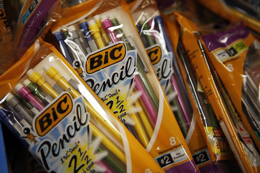 Lapiseiras da Bic. | Patrick T. Fallon/Bloomberg