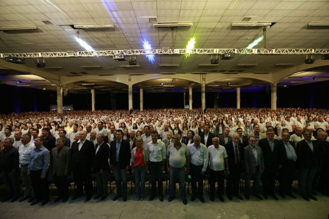 Evento teve a participação de 5 mil pessoas. | Jonathan Campos/Gazeta do Povo