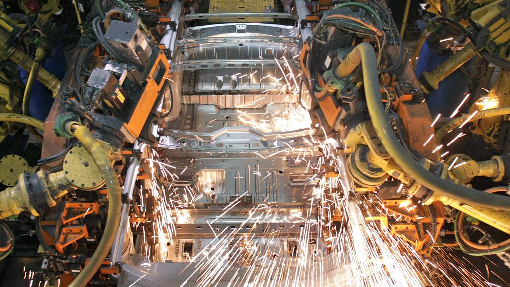 Planta da GM em Michigan, nos Estados Unidos | Bill Pugliano/AFP